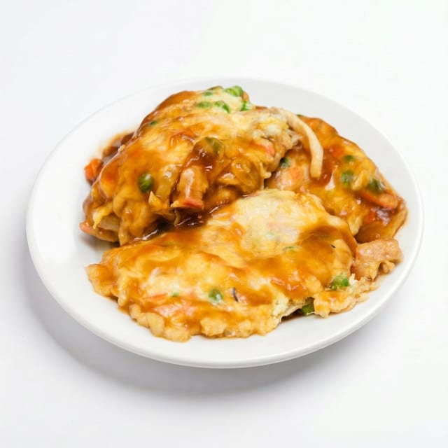 House Egg Foo Young.