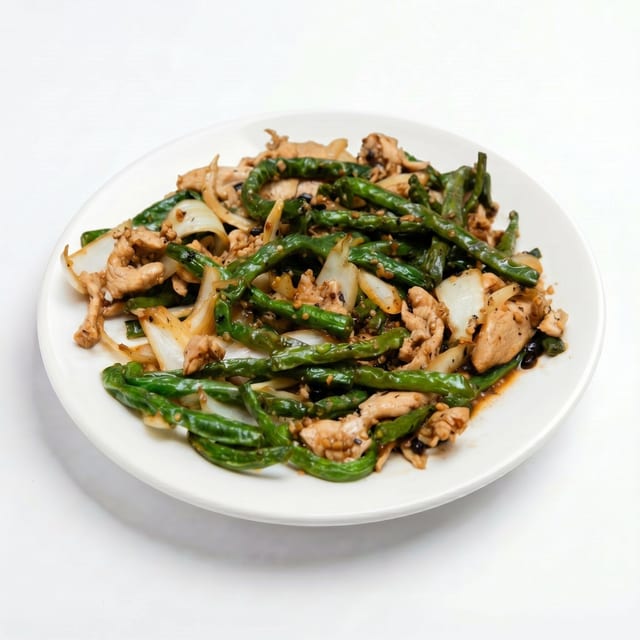 String Bean Chicken / 四季豆鸡.