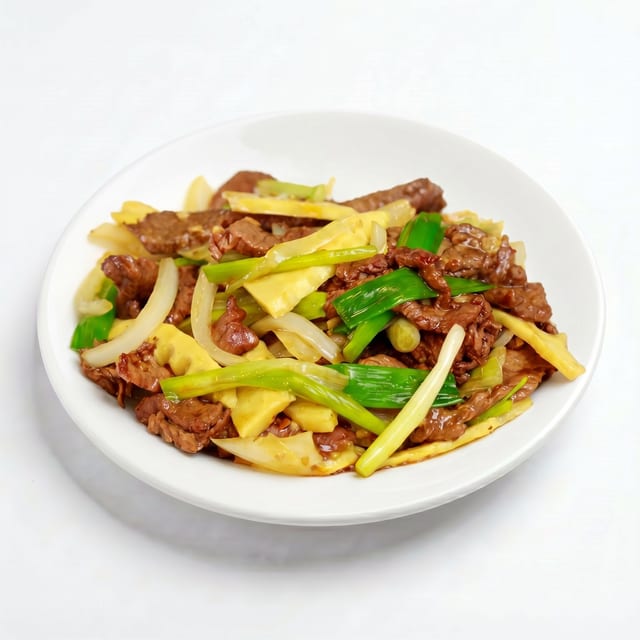 Beef Chop Suey.
