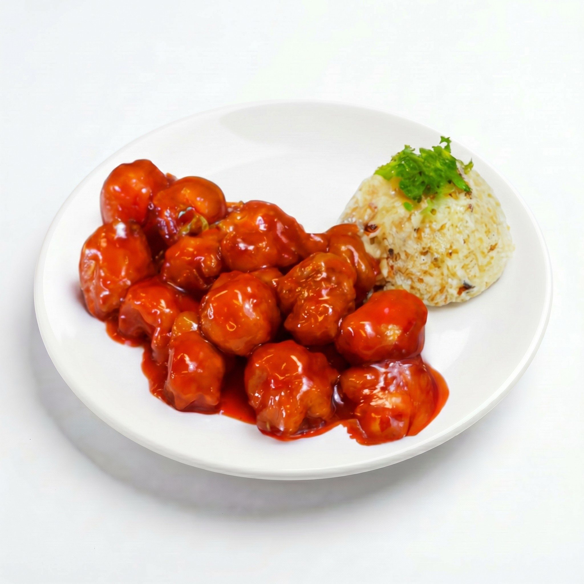 Sweet & Sour Chicken.