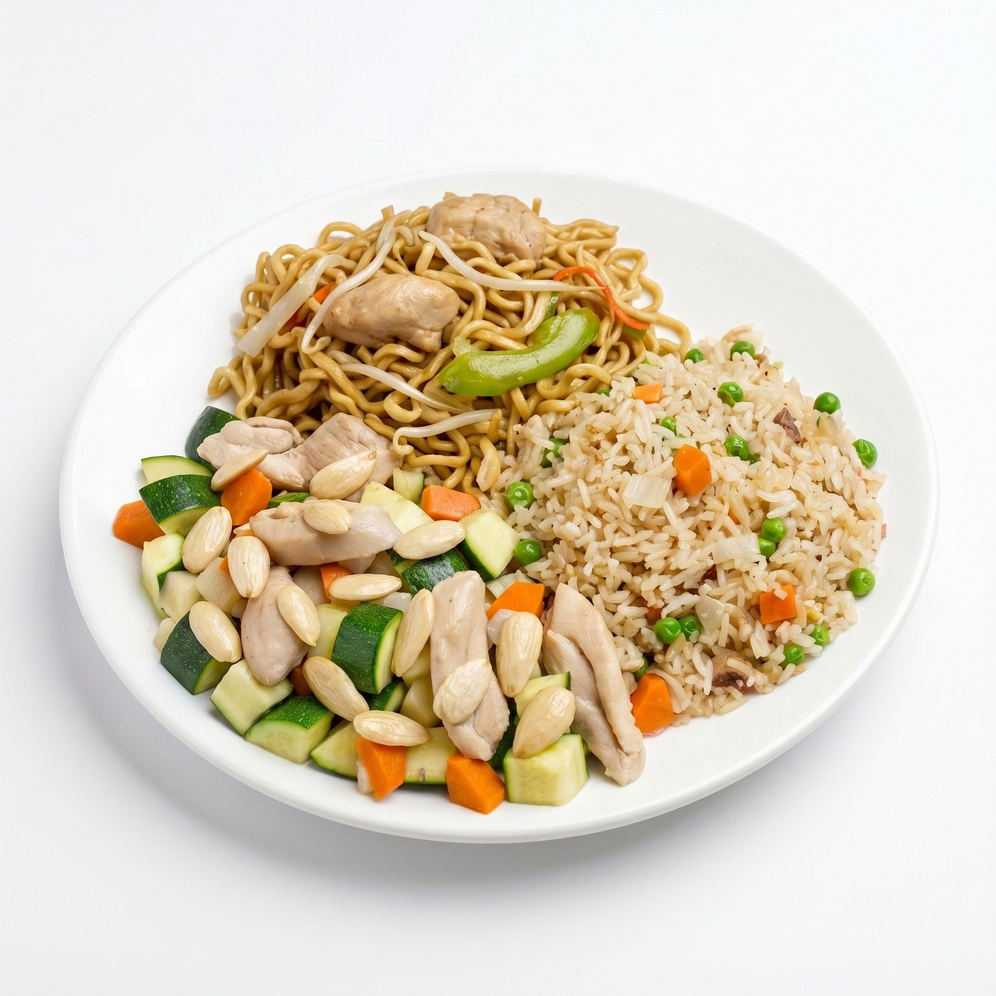 C4. Almond Chicken.