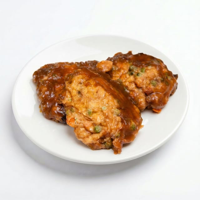 Chicken Egg Foo Young.