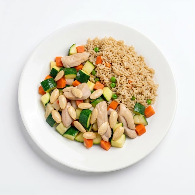 Almond Chicken.