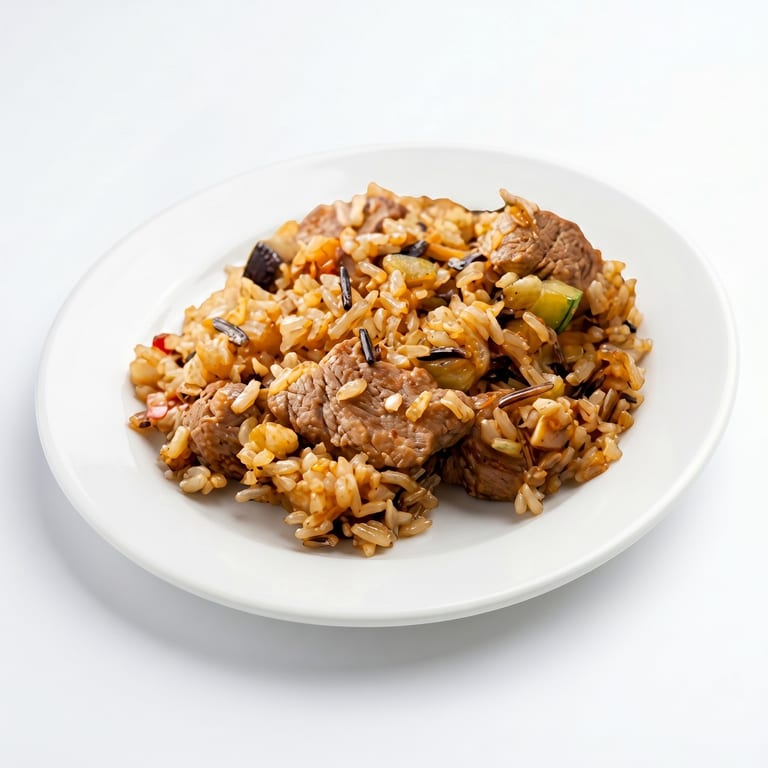 Delicious Beef Fried Rice