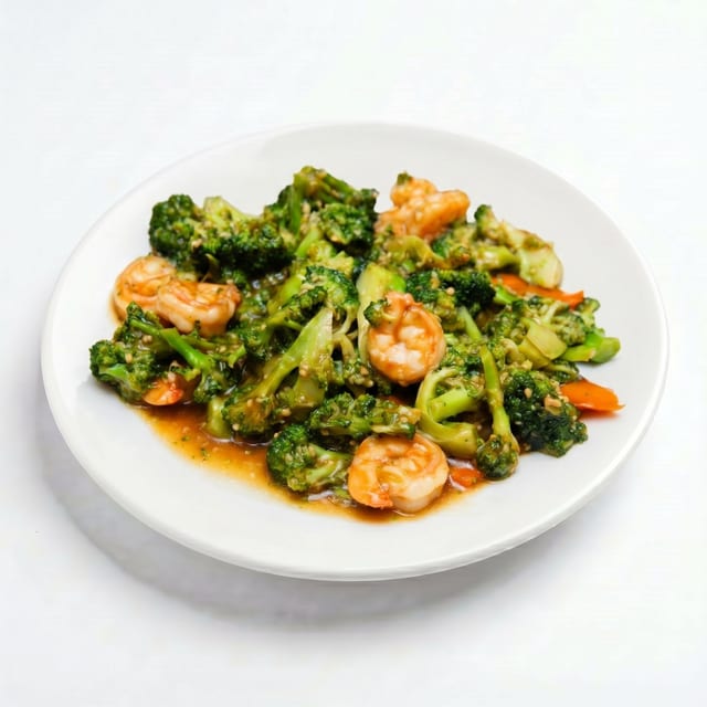 Broccoli Shrimp / 芥兰虾.