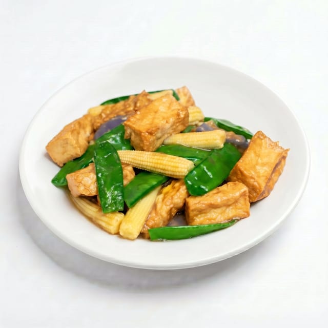 Braised Tofu / 红烧豆腐.