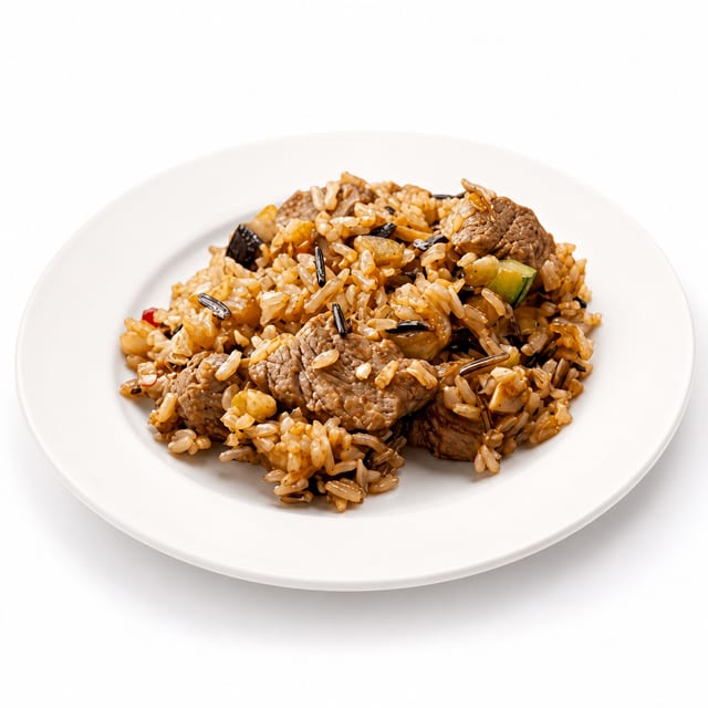 Beef Fried Rice / 牛炒饭.