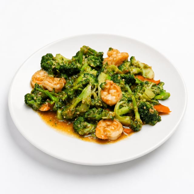 Broccoli Shrimp / 芥兰虾.