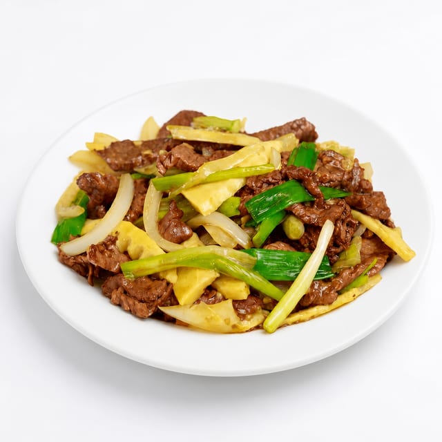 Beef Chop Suey.