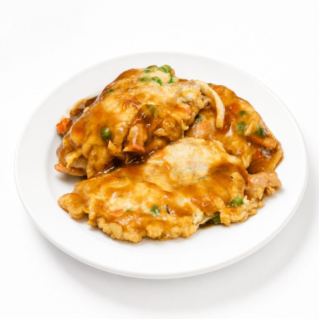 House Egg Foo Young.