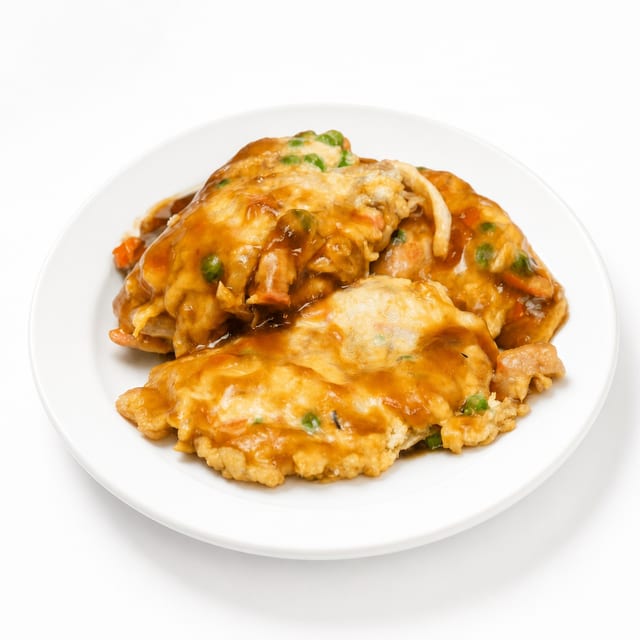 House Egg Foo Young.