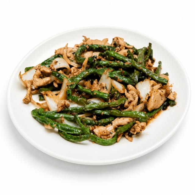 String Bean Chicken / 四季豆鸡.