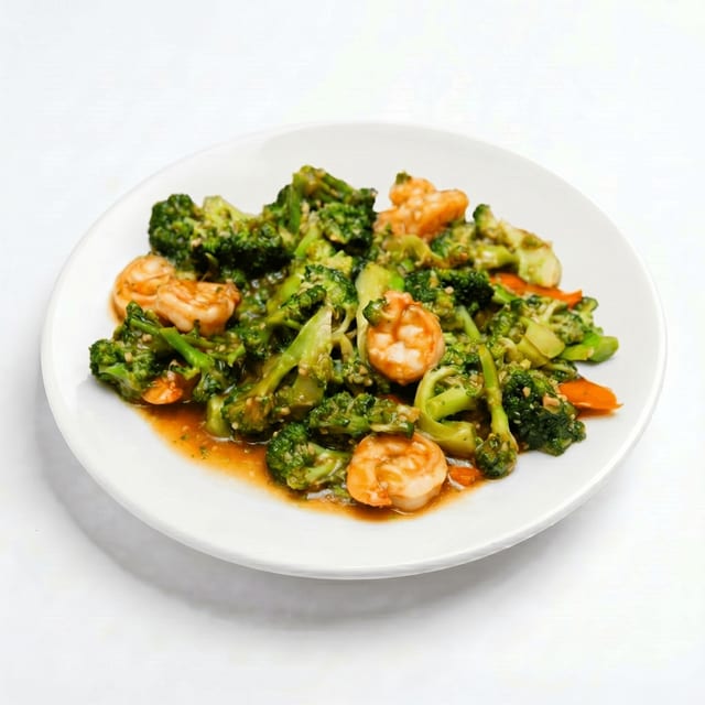 Broccoli Shrimp / 芥兰虾.