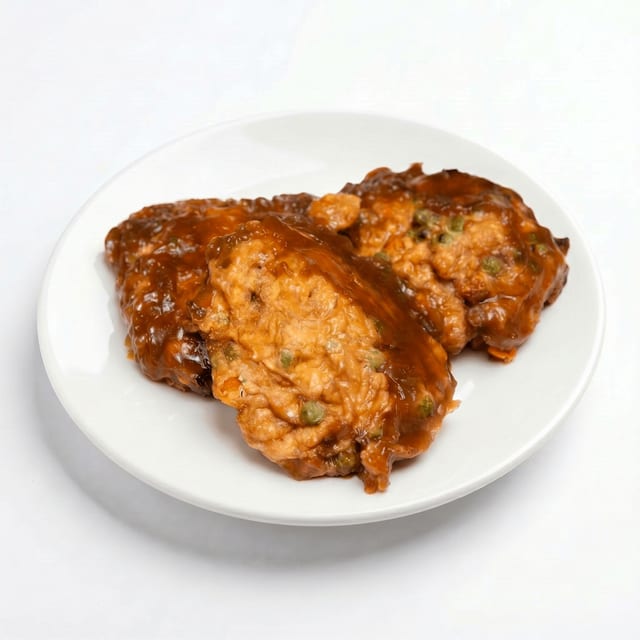 Chicken Egg Foo Young.