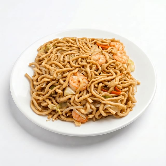 Shrimp Chow Mein / 虾炒面.