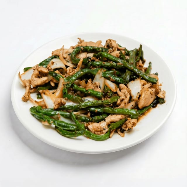 String Bean Chicken / 四季豆鸡.