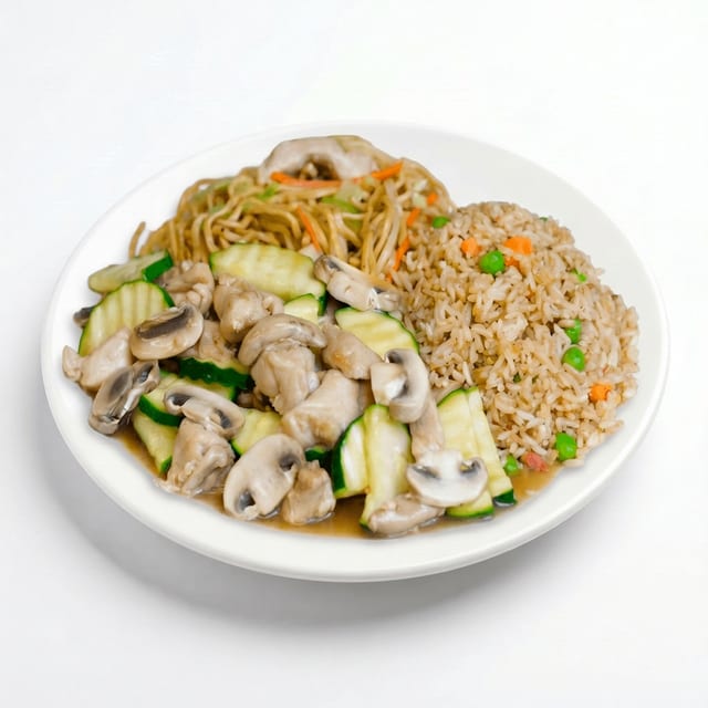 C14. Mushroom Chicken.