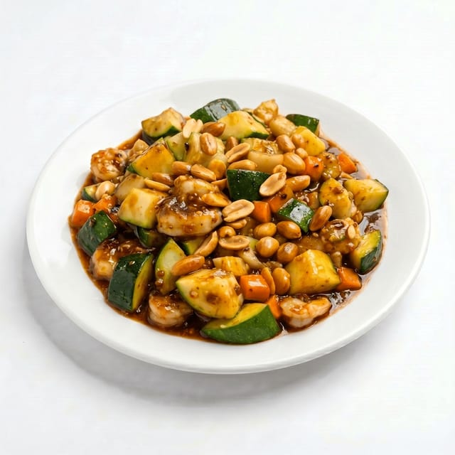L12 Kung Pao Shrimp.